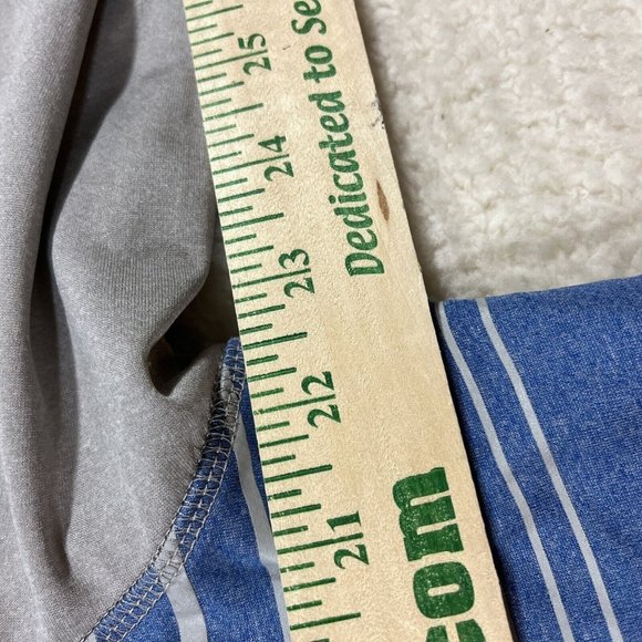 Ping Golf 1/4 Zip Pullover Mens Large Blue Performance Activewear Long Sleeve - Picture 7 of 11